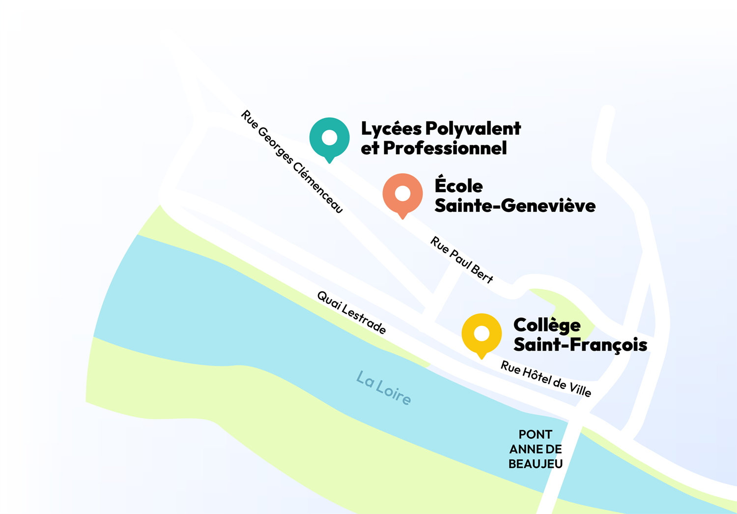 ensemble-scolaire-saint-francois-de-sales-gien-carte